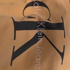 Calvin Kline yellow sweater